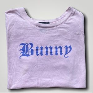 Forever 21 Pink Bunny T-shirt Large
